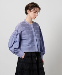 美品 ユナイテッドアローズ TOKYO 1,7万円 ノーカラーブラウス C334 美品 ユナイテッドアローズ TOKYO 1,7 ノーカラーブラウス C334