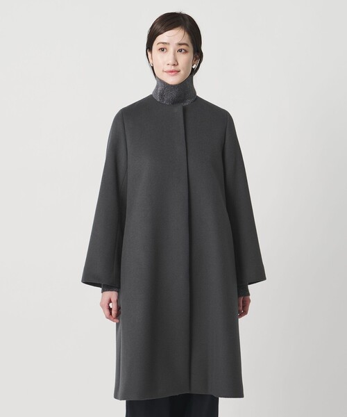 UNITED ARROWS（ユナイテッドアローズ）の「Aライン ミドルコート（その他アウター・レディース・ブラック/ベージュ/ダークグレー・36/34/38）」の19枚目の写真