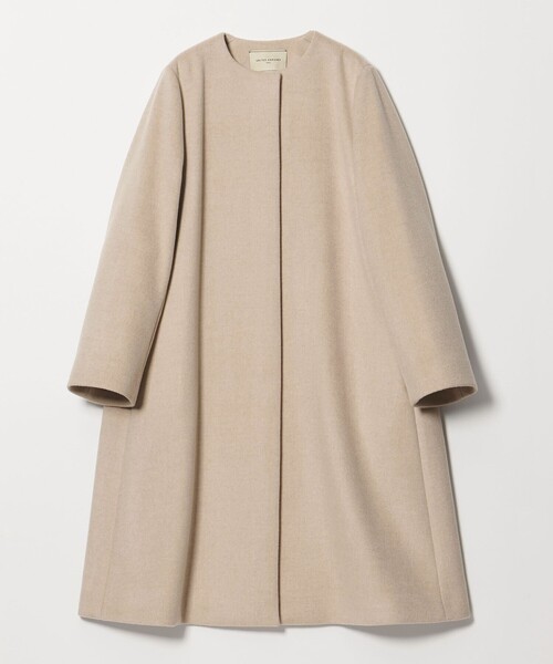 UNITED ARROWS（ユナイテッドアローズ）の「Aライン ミドルコート（その他アウター・レディース・ブラック/ベージュ/ダークグレー・36/34/38）」の10枚目の写真