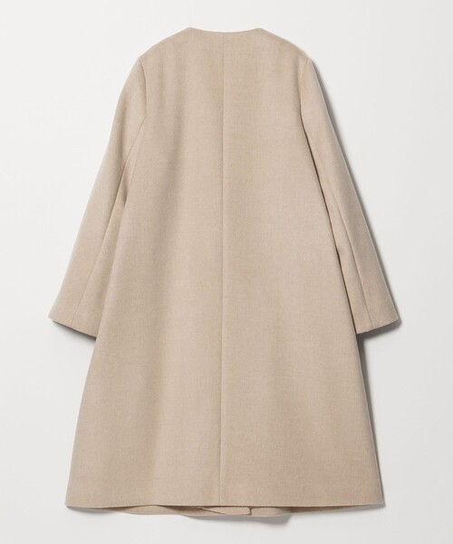 UNITED ARROWS（ユナイテッドアローズ）の「Aライン ミドルコート（その他アウター・レディース・ブラック/ベージュ/ダークグレー・36/34/38）」の11枚目の写真