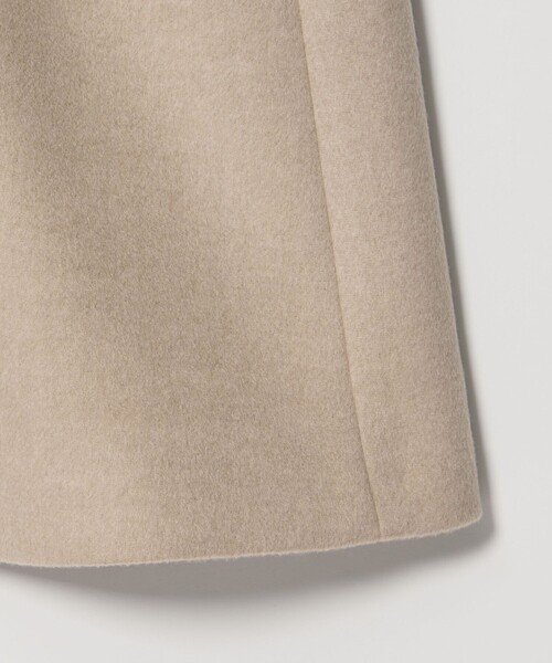 UNITED ARROWS（ユナイテッドアローズ）の「Aライン ミドルコート（その他アウター・レディース・ブラック/ベージュ/ダークグレー・36/34/38）」の4枚目の写真