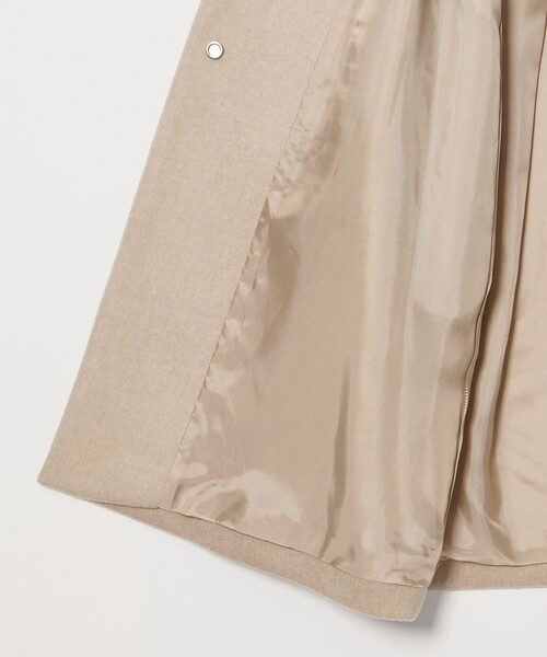 UNITED ARROWS（ユナイテッドアローズ）の「Aライン ミドルコート（その他アウター・レディース・ブラック/ベージュ/ダークグレー・36/34/38）」の6枚目の写真