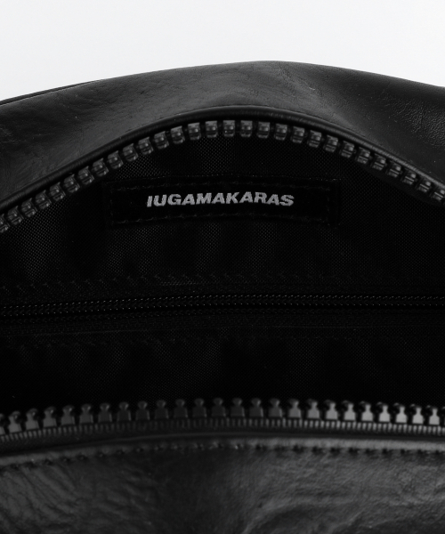 IUGAMAKARAS（イウガマカラス）の「Studded Leather Bowling Bag (Black)（ショルダーバッグ・レディース・その他・FREE）」の17枚目の写真