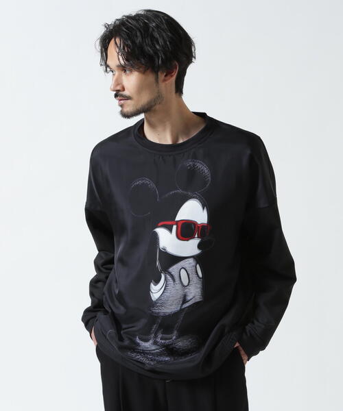 maxsix（マックスシックス）の「maxsix(マックスシックス）SUNGLASS MICKEY 3D SWEAT（スウェット・メンズ・ブラック/ホワイト・L/M/S/XL）」の7枚目の写真