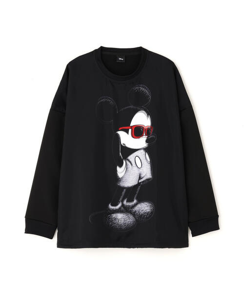 maxsix（マックスシックス）の「maxsix(マックスシックス）SUNGLASS MICKEY 3D SWEAT（スウェット・メンズ・ブラック/ホワイト・L/M/S/XL）」の8枚目の写真