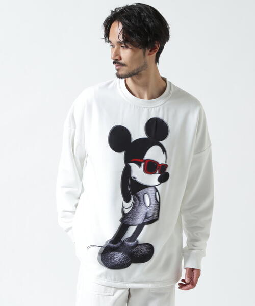 maxsix（マックスシックス）の「maxsix(マックスシックス）SUNGLASS MICKEY 3D SWEAT（スウェット・メンズ・ブラック/ホワイト・L/M/S/XL）」の10枚目の写真