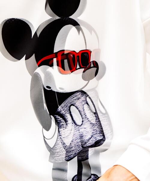 maxsix（マックスシックス）の「maxsix(マックスシックス）SUNGLASS MICKEY 3D SWEAT（スウェット・メンズ・ブラック/ホワイト・L/M/S/XL）」の19枚目の写真