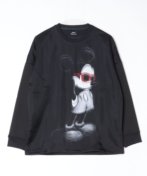 maxsix（マックスシックス）の「maxsix(マックスシックス）SUNGLASS MICKEY 3D SWEAT（スウェット・メンズ・ブラック/ホワイト・L/M/S/XL）」の2枚目の写真