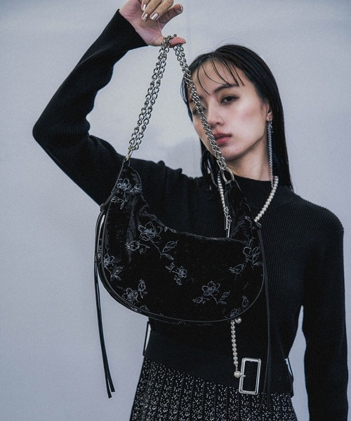 HARE（ハレ）の「ガラベロアチェーンバッグ(HARE)（ハンドバッグ・レディース・ブラック・FREE）」の13枚目の写真