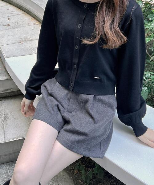 INGNI（イング）の「ウール混ショートパンツ（その他パンツ・レディース・グレー/ブラック・FREE）」の15枚目の写真