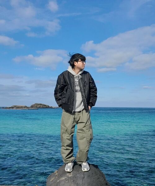 DOUBLE JD（ダブルジェイディー）の「サイセンツーピンタックカーゴストリングパンツ（カーキ）（その他パンツ・レディース・その他・LARGE/MEDIUM）」の16枚目の写真