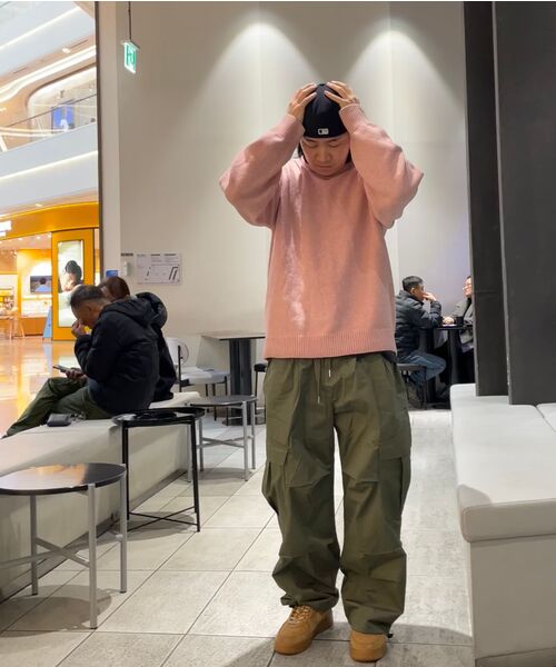 DOUBLE JD（ダブルジェイディー）の「サイセンツーピンタックカーゴストリングパンツ（カーキ）（その他パンツ・レディース・その他・LARGE/MEDIUM）」の19枚目の写真