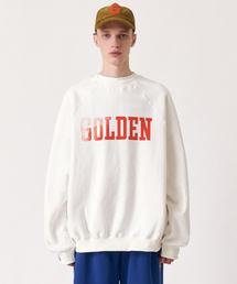 Golden raglan sweatshirts_Ivory