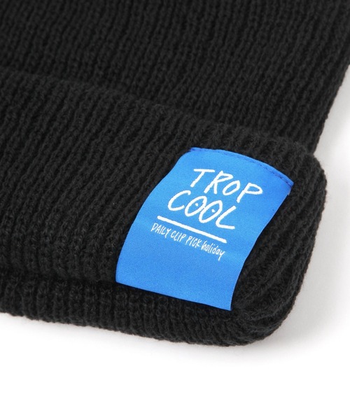 studio CLIP（スタディオクリップ）の「【daily CLIP × holiday】カラーニットワッチ（ニットキャップ/ビーニー・レディース・イエロー/ホワイト/ピンク/チェリーレッド/ブラック/ブルー・FREE）」の11枚目の写真