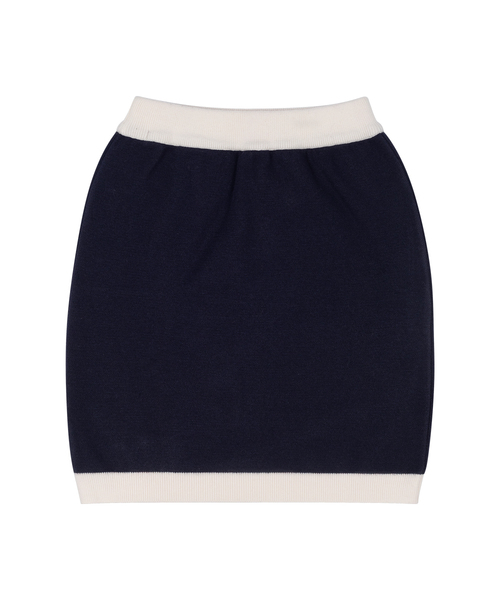 SELITIO(セレティオ)の「レディースラインポイントソフトニットスカートネイビー(スカート・レディース・ネイビー・SMALL/MEDIUM/LARGE)」の1枚目の写真