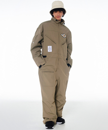2425 ボルカン ボードウェア ワーク ジャンプスーツ カーキ 男女共用