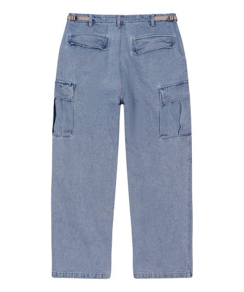 SUNDAY FRUIT MARKET（サンデーフルーツマーケット）の「SUN DENIM CARGO PANT O.C（デニムパンツ・メンズ・その他・SMALL/MEDIUM/LARGE）」の2枚目の写真