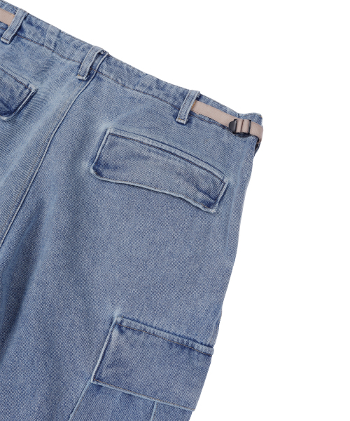 SUNDAY FRUIT MARKET（サンデーフルーツマーケット）の「SUN DENIM CARGO PANT O.C（デニムパンツ・メンズ・その他・SMALL/MEDIUM/LARGE）」の5枚目の写真