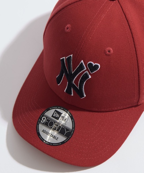 BASICKS/ベーシックス】 Newera Yankees Cap RED/ニューエラヤンキース