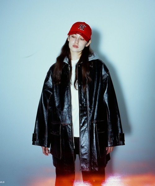 BASICKS(ベイシックス)の「【BASICKS/ベーシックス】 Newera Yankees Cap RED/ニューエラヤンキースキャップ レッド(キャップ・レディース・レッド・FREE)」の12枚目の写真