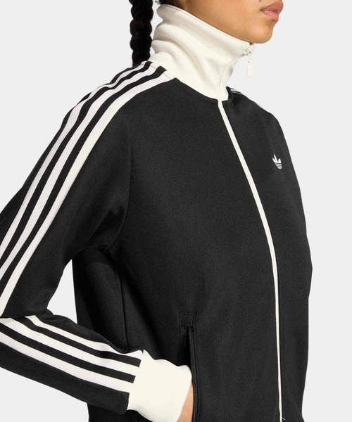 adidas（アディダス）の「クラシック トラックトップ / ジャージ / トラックジャケット / アディダスオリジナルス adidas Originals（ジャージ・レディース・ピンク/ブラック・X-LARGE/LARGE/XX-LARGE/X-SMALL/SMALL/MEDIUM）」の5枚目の写真