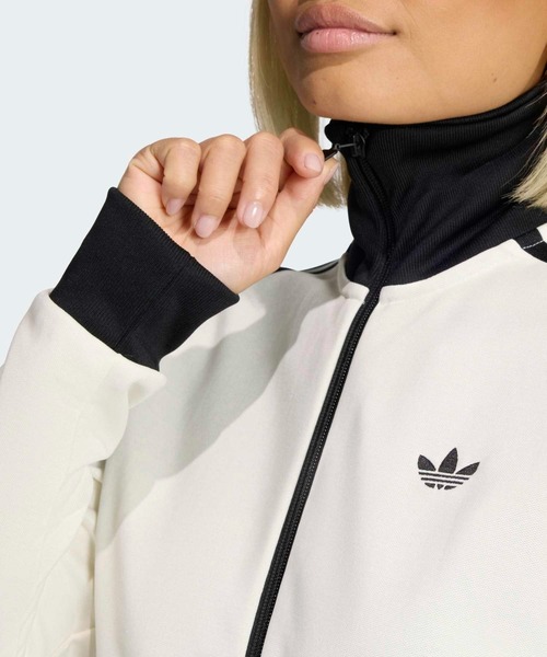 adidas（アディダス）の「クラシック トラックトップ / ジャージ / トラックジャケット / アディダスオリジナルス adidas Originals（ジャージ・レディース・ピンク/ブラック・X-LARGE/LARGE/XX-LARGE/X-SMALL/SMALL/MEDIUM）」の13枚目の写真