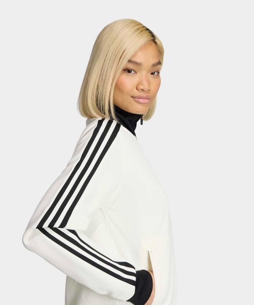 adidas（アディダス）の「クラシック トラックトップ / ジャージ / トラックジャケット / アディダスオリジナルス adidas Originals（ジャージ・レディース・ピンク/ブラック・X-LARGE/LARGE/XX-LARGE/X-SMALL/SMALL/MEDIUM）」の14枚目の写真