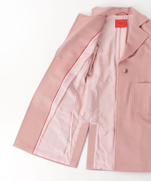 MAX&Co.(マックス アンド コー)の「Max&Co.(マックスアンドコー)Kids & Junior チェスターコート(チェスターコート・キッズ・ライトピンク・8Y/10Y/12Y/14Y/6Y)」の6枚目の写真