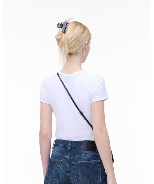 MARC JACOBS（マークジェイコブス）の「THE GLAM CLAW CLIP CROSSBODY/ザ グラム クロー クリップ クロスボディ バッグ（ショルダーバッグ・レディース・グリーン系その他/ホワイト×シルバー/ブラック・ONE SIZE）」の9枚目の写真
