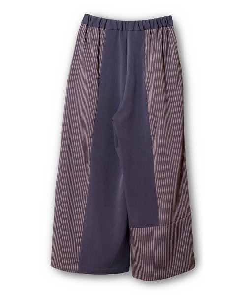 オズモーシス（OSMOSIS）/ストライプ切替パンツ セール】ストライプ切替パンツ（その他パンツ）｜OSMOSIS