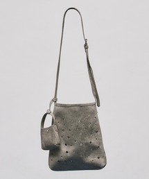 SUEDE LIKE DESIGN SHOULDER BAG/スエードライクデザインショルダーバッグ