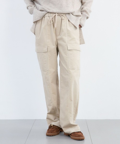 BARNYARDSTORM（バンヤードストーム）の「BARNYARDSTORM / コーデュロイカーゴパンツ / マシンウォッシャブル【WEB限定サイズL】（その他パンツ・レディース・ブラウン/グレー系その他・S/M/L）」の22枚目の写真