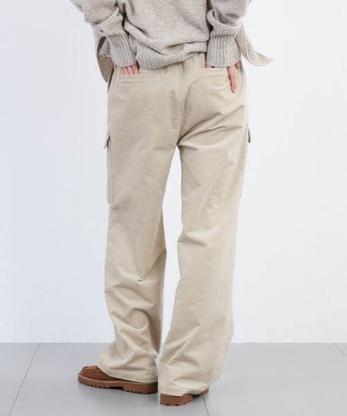 BARNYARDSTORM（バンヤードストーム）の「BARNYARDSTORM / コーデュロイカーゴパンツ / マシンウォッシャブル【WEB限定サイズL】（その他パンツ・レディース・ブラウン/グレー系その他・S/M/L）」の14枚目の写真