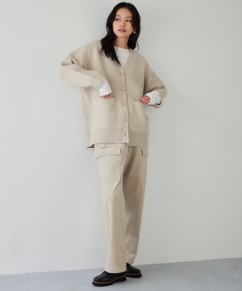 BARNYARDSTORM（バンヤードストーム）の「BARNYARDSTORM / コーデュロイカーゴパンツ / マシンウォッシャブル【WEB限定サイズL】（その他パンツ・レディース・ブラウン/グレー系その他・S/M/L）」の5枚目の写真