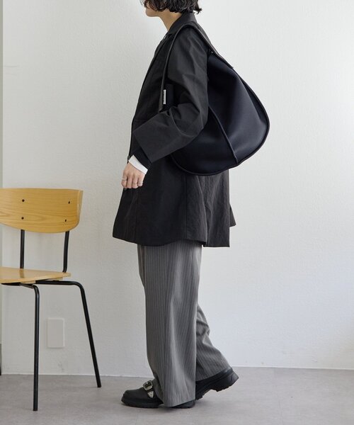 ear PAPILLONNER(イアパピヨネ)の「シンプルジャケット【SUM1 STYLE】(その他アウター・レディース・ブラック/キャメル・FREE)」の10枚目の写真