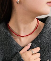 mystic | カラービーズネックレス(リング)