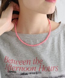 mystic（ミスティック）の「カラービーズネックレス（リング）」