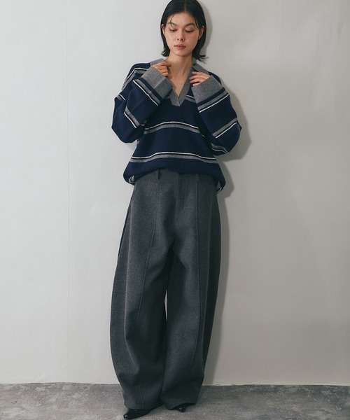 SMILE ORCHID（スマイルオーキッド）の「エッグパンツ（その他パンツ・レディース・グレー・M）」の9枚目の写真