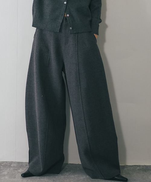 SMILE ORCHID（スマイルオーキッド）の「エッグパンツ（その他パンツ・レディース・グレー・M）」の2枚目の写真