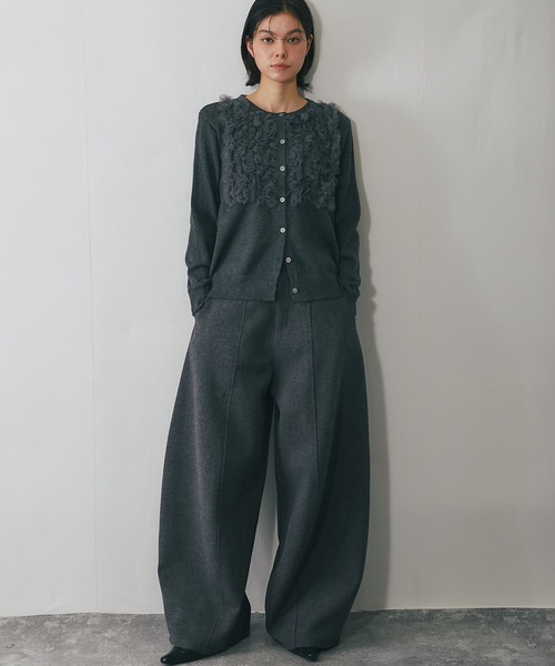 SMILE ORCHID（スマイルオーキッド）の「エッグパンツ（その他パンツ・レディース・グレー・M）」の3枚目の写真