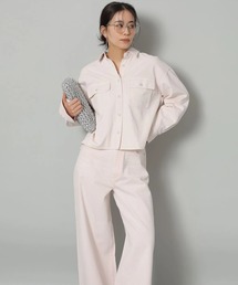 セール　アルページュストーリー　美品正規品　ダブルウエストパンツ　白　SS Apuweiser-riche｜アプワイザー・リッシェのパンツ通販 - ZOZOTOWN