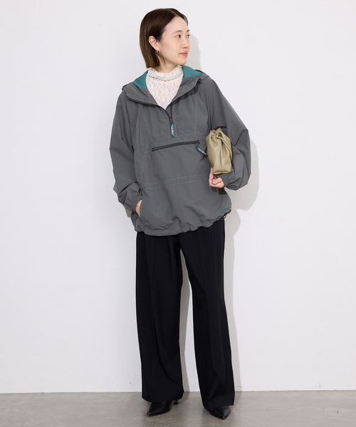 L.L.Bean（エルエルビーン）の「L.L.Bean/エルエルビーン アノラック 6175-3139（マウンテンパーカー・レディース・ライトグレー/アイボリー・FREE）」の7枚目の写真