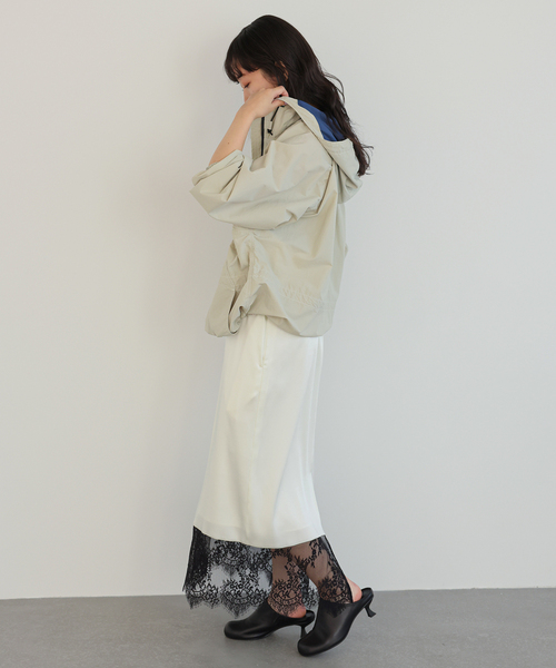 L.L.Bean（エルエルビーン）の「L.L.Bean/エルエルビーン アノラック 6175-3139（マウンテンパーカー・レディース・ライトグレー/アイボリー・FREE）」の17枚目の写真