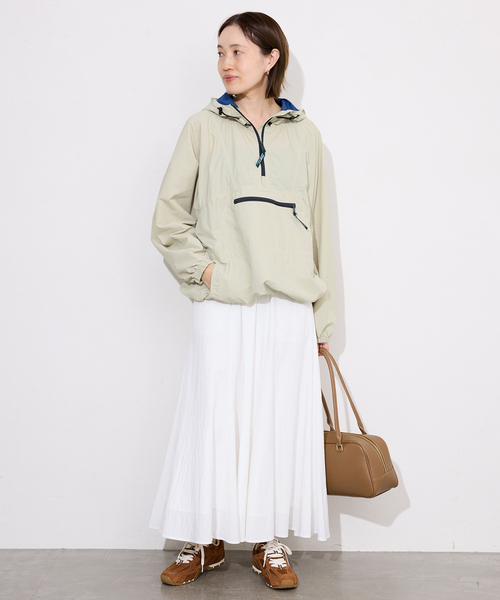 L.L.Bean（エルエルビーン）の「L.L.Bean/エルエルビーン アノラック 6175-3139（マウンテンパーカー・レディース・ライトグレー/アイボリー・FREE）」の21枚目の写真