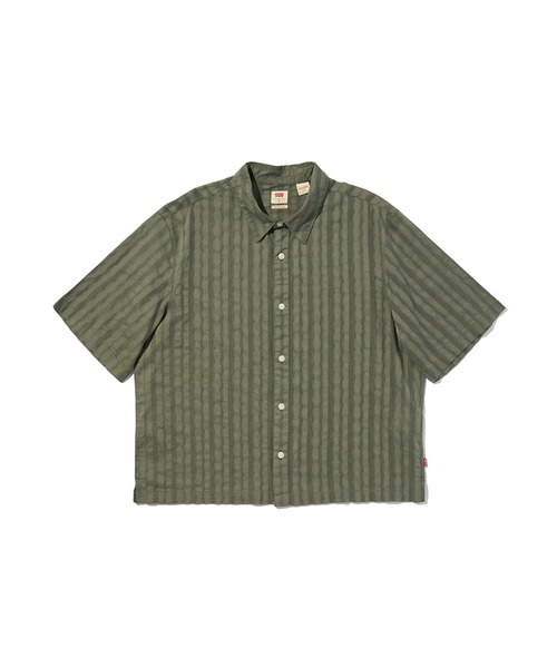 Levi's(リーバイス)の「Levi's/リーバイス ショートスリーブ ラマ ボックスシャツ(シャツ/ブラウス・メンズ・カーキ・XL/L/M/S)」の2枚目の写真