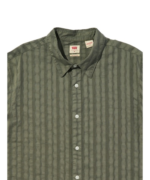 Levi's(リーバイス)の「Levi's/リーバイス ショートスリーブ ラマ ボックスシャツ(シャツ/ブラウス・メンズ・カーキ・XL/L/M/S)」の4枚目の写真