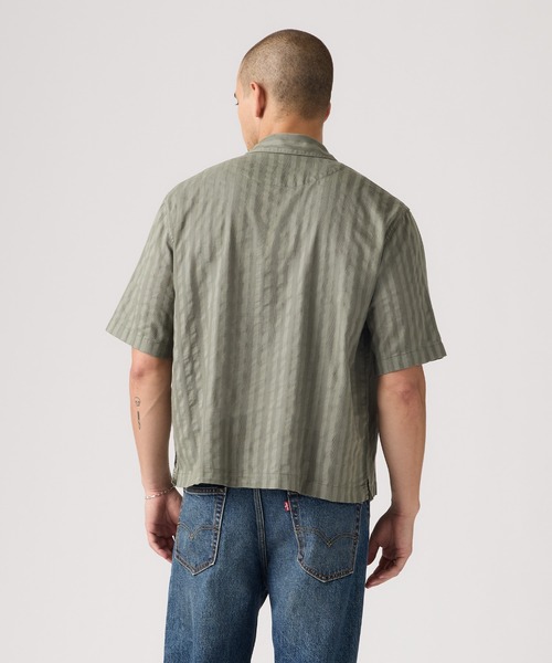 Levi's(リーバイス)の「Levi's/リーバイス ショートスリーブ ラマ ボックスシャツ(シャツ/ブラウス・メンズ・カーキ・XL/L/M/S)」の9枚目の写真