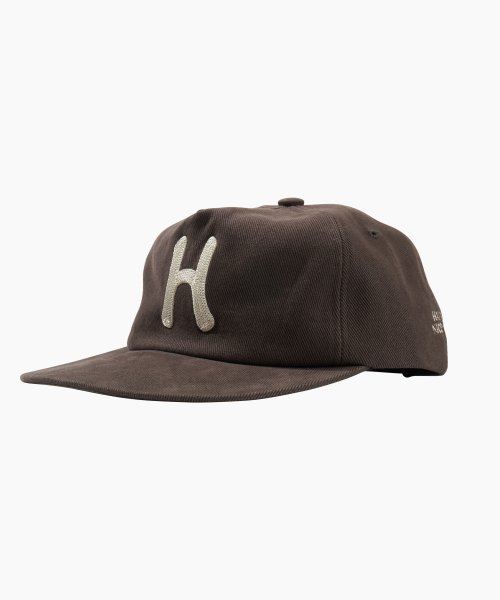 HELLO SUNRISE（ハローサンライズ）の「H Logo Chain EMB RX fit 5P Cap_Khaki Gray（キャップ・レディース・アッシュグレー・OS）」の2枚目の写真