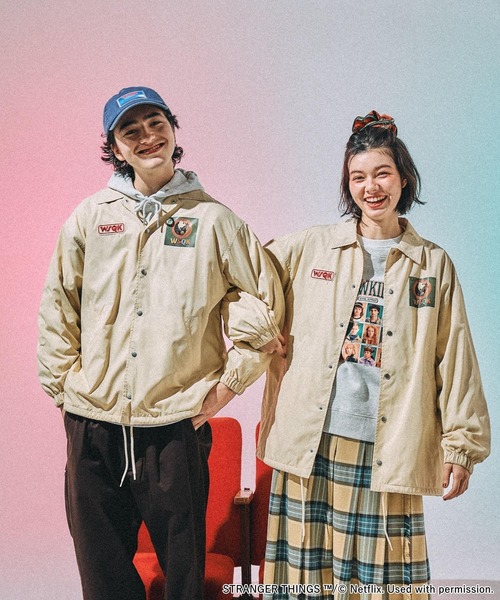 niko and...（ニコアンド）の「【STRANGER THINGS】コラボカラビナ付きシュシュ（シュシュ・レディース・オレンジ/ブラック/グレー・0）」の21枚目の写真