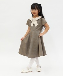 axes femme | リボンセット丸襟ワンピース(ワンピース)